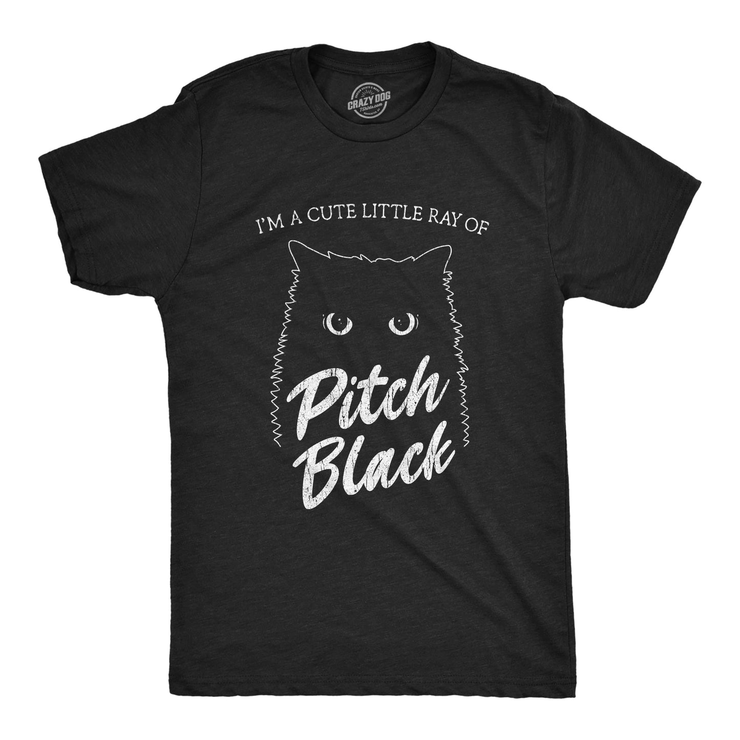 I'm A Cute Little Ray Of Pitch Black Men's T Shirt Hoodie, Sweatshirt | WearSparks.com (Image 4)