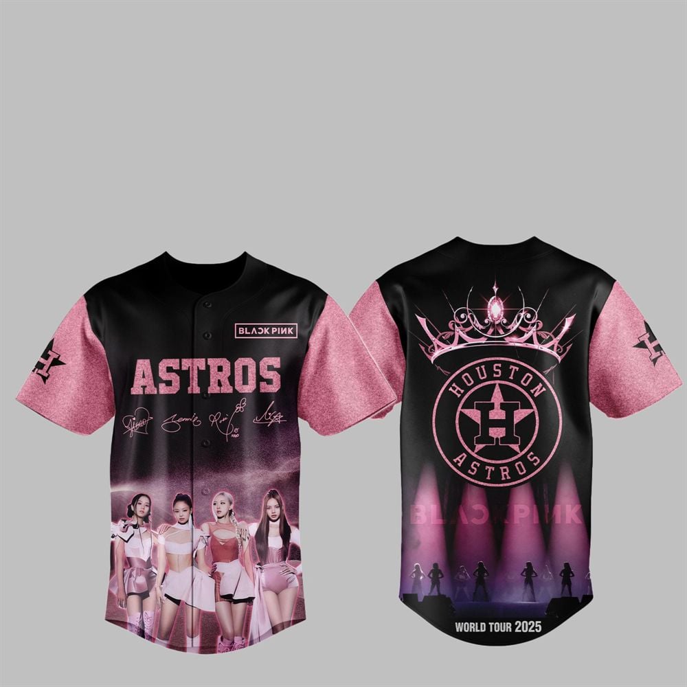 2025 Astros Blackpink 2025 World Tour Jersey - Grishko.com