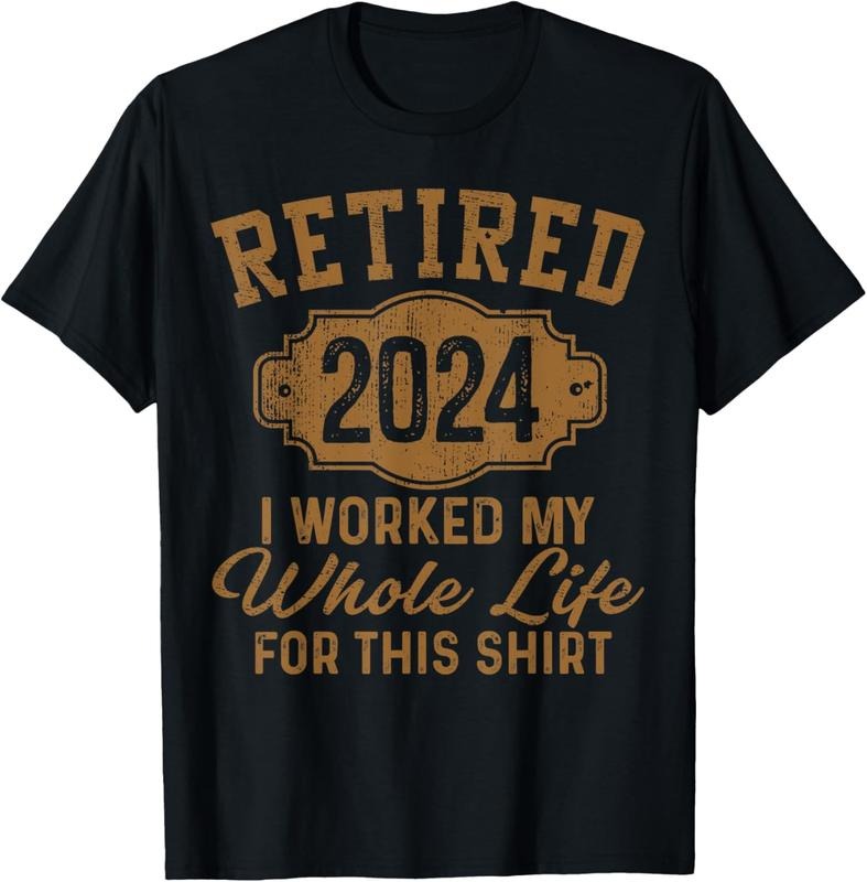100% Cotton Retirement Gifts Men Women Retired 2024 T-Shirt Hoodie, Sweatshirt | WearSparks.com