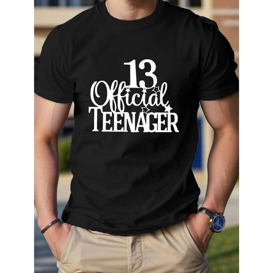 13 Official Pure Cotton Men's Tshirt Comfort Fit Made in USA