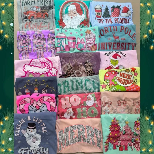 2 Surprise Christmas Comfort Color T shirts for 32.99