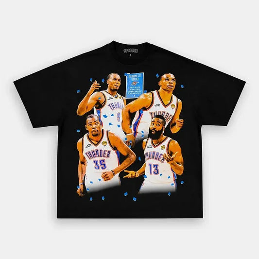 2011 OKC THUNDER TEE - VINTAGE TEE - SPORT TEE - GRAPHIC MEN'S T-SHIRT SWEATSHIRT HOODIE - GIFT FOR FAN