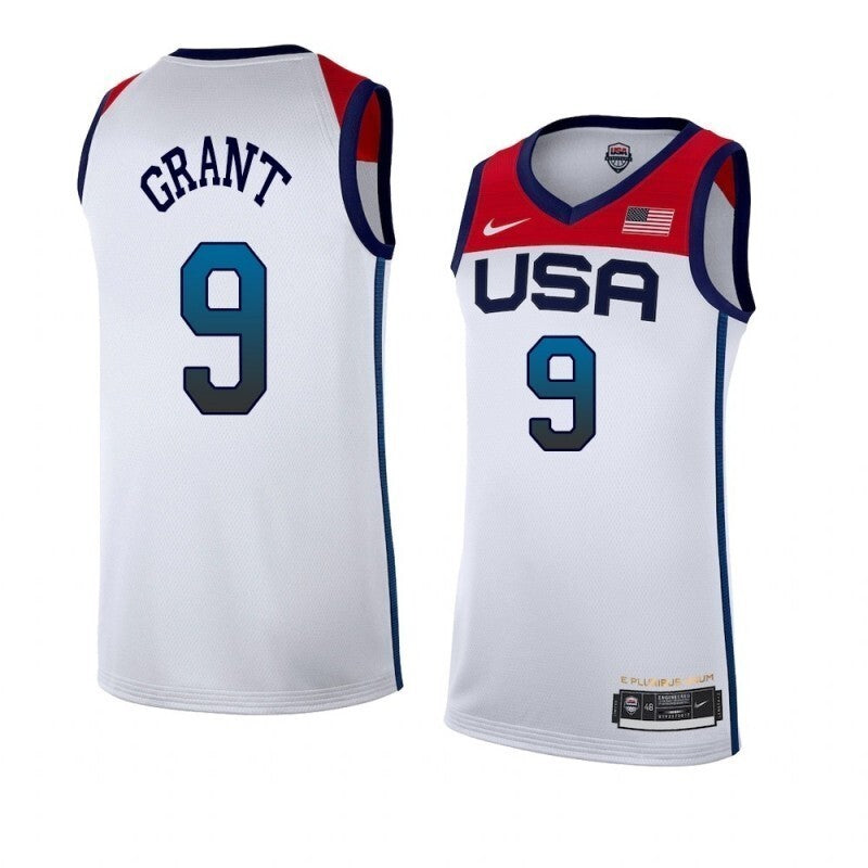 2021 USA Tokyo Summer Olympics #9 Jerami Grant Style 1