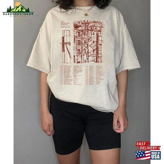 2023 The Backseat Lovers Waiting To Spill World Tour Shirt