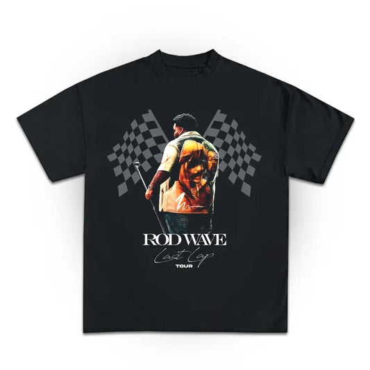 2024 Rod Wave Last Lap Tour Retro T-Shirt - Great Gift for Fans
