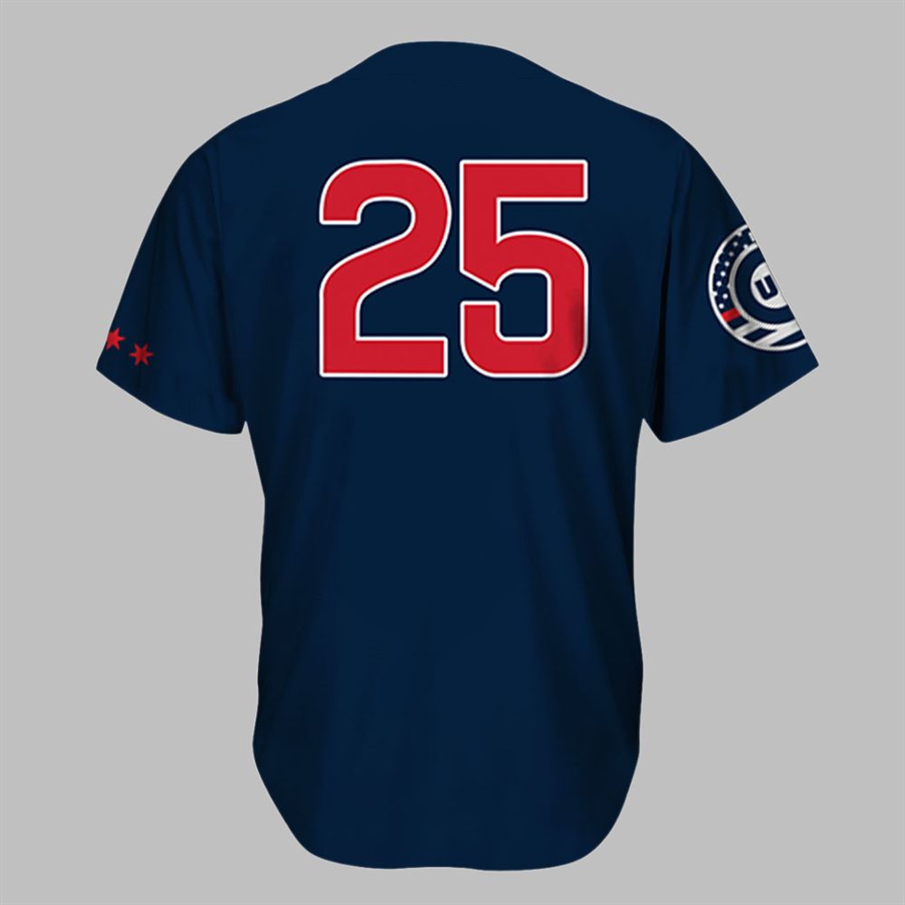 2025 Cubs First Responder Appreciation Jersey Giveaway - Grishko.com