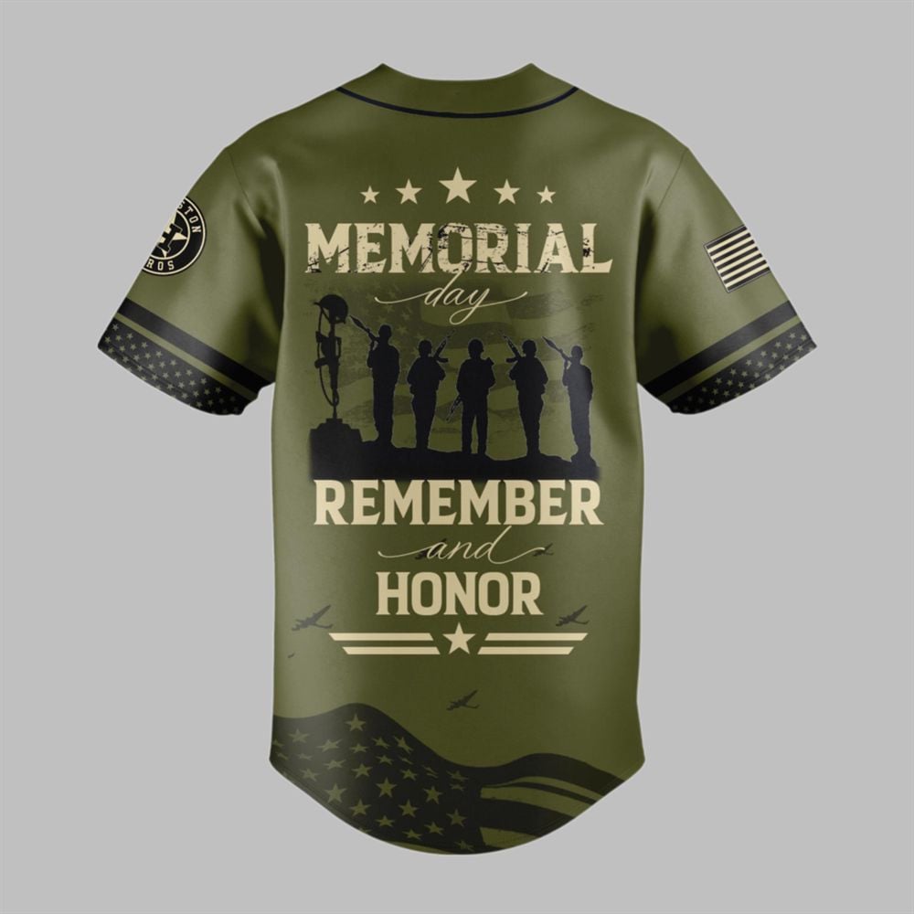 2025 Houston Astros USA Memorial Day Baseball Jersey - Grishko.com