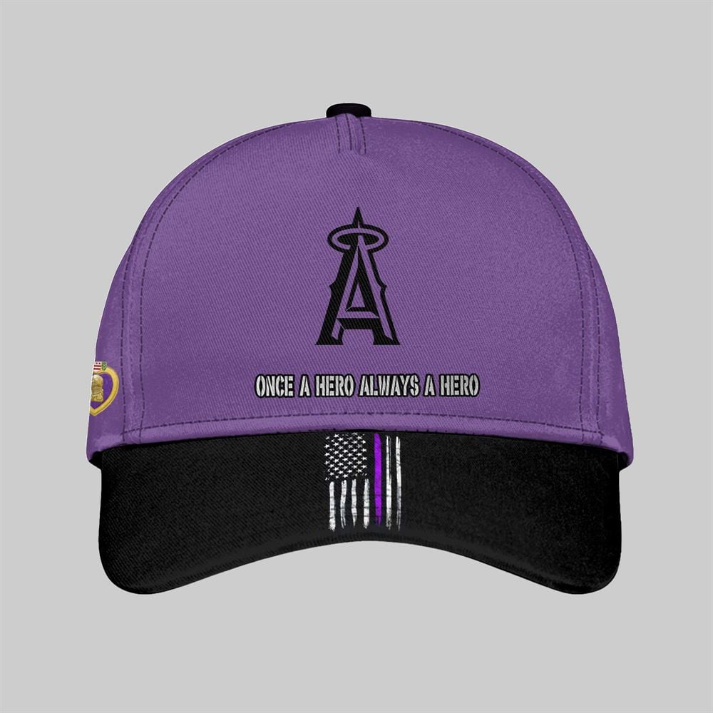 2025 LA Angels National Purple Heart Day Jersey - Grishko.com