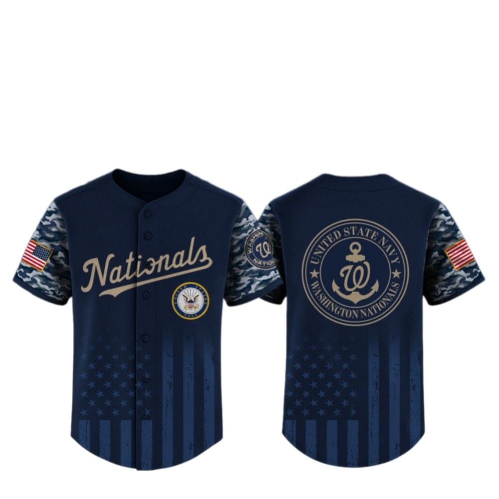 2025 Nationals US Navy Appreciation Night Jersey - Grishko.com T-Shirts, Hoodie, Sweatshirt | WearSparks.com (Image 2)