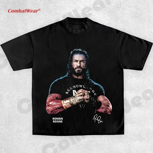 2025 ROMAN REIGNS TEE, Wrestling Tee, Wrestling Graphic Tee, Wrestler Shirt, Sports Shirt, Vintage Wresting Shirt, Wrestling Gift
