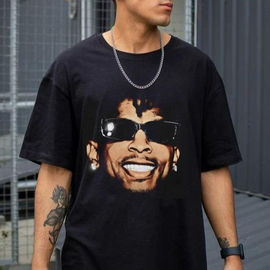 21 Savage Rap Tee Shirt, Hiphop Rapper Homage Graphic T Shirt, Rap Concert Shirt, Hip Hop Music Rap T Shirt, Streetwear Music Icon Shirt, Rapper Clothing, Unisex T-Shirt, Gifts For Men Women, Short Sleeve Tee Shirt