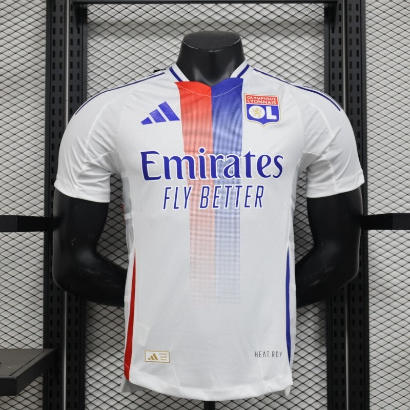 24-25 lyon home soccer jersey size s-2xl