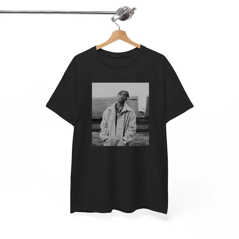 2PAC Rapper Tshirt, Hip Hop Legends and Pioneers Tee, Gift For Fan, 90s Hip Hop, 2PAC03style{n002}2
