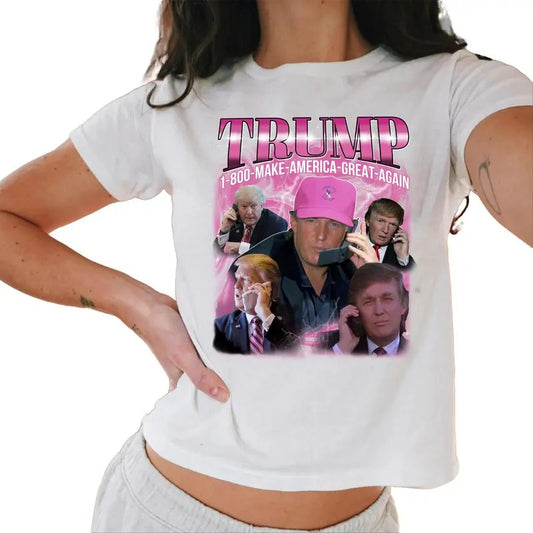 5 Funny Trump Pink Miss Me Yet Baby Tee Trump Retro Baby Tee 8 Make America Great Again Casual Comfort