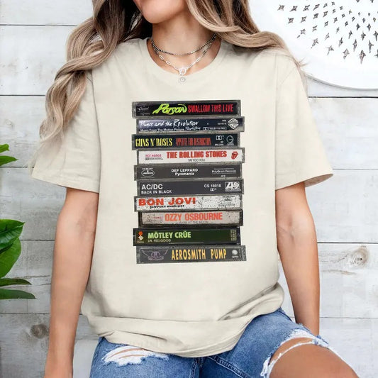 80s Rock Concert Generation X Shirt, Gen X TShirt, Gen X Colors TShirt, Generation X T-Shirt, Raised on Hose Water and Neglect Shirt, Funny Sarcastic T-Shirt