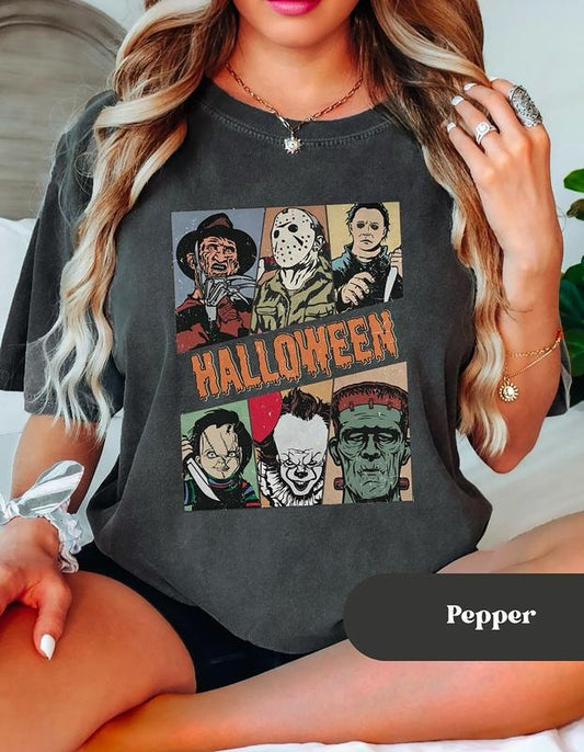 90s Horror Movie Shirt, Retro Halloween Sweatshirt, Ghostface Shirt, Horror Fan Bundel, Spookydoodles Shirt, Halloweentown Tee, 13th Shirt, Crystal Lake Tee, Horror Movie Characters Sweatshirt