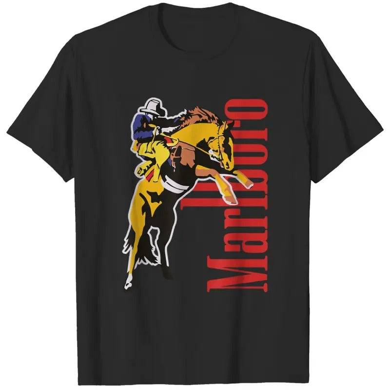 90s Vintage Marlboro Cowboy Wild West Country Music T-shirt, sweater and Hoodie Sweatshirt | WearSparks.com