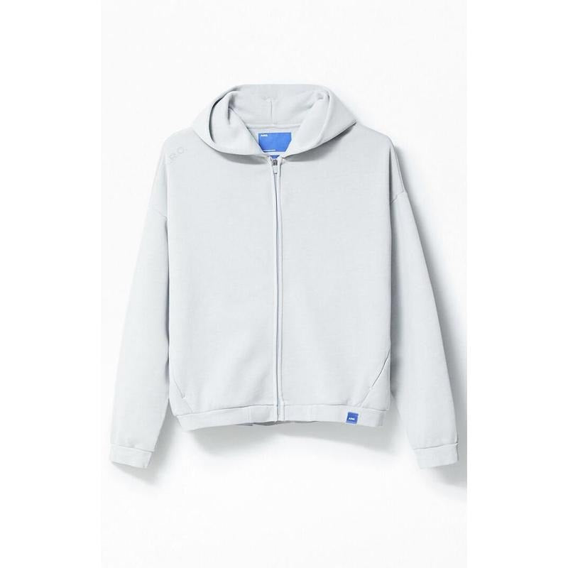 A.R.C. Men's Gray Vintage Wash Heavyweight Fleece Zip Up Hoodie T-Shirts, Sweatshirt | WearSparks.com