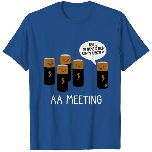AA MEETING - Funny - T-Shirt  T-shirt, sweater and Hoodie