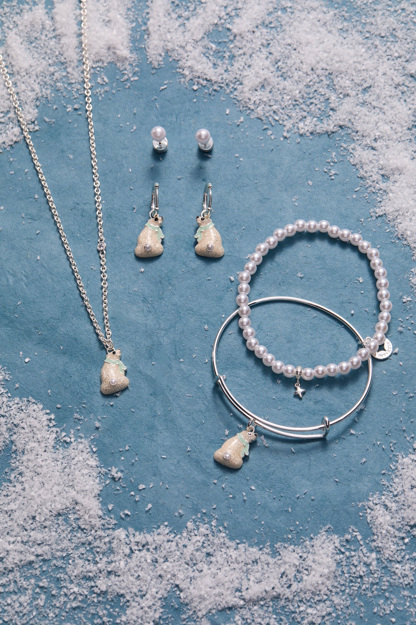 Polar Bear Charm Bangle