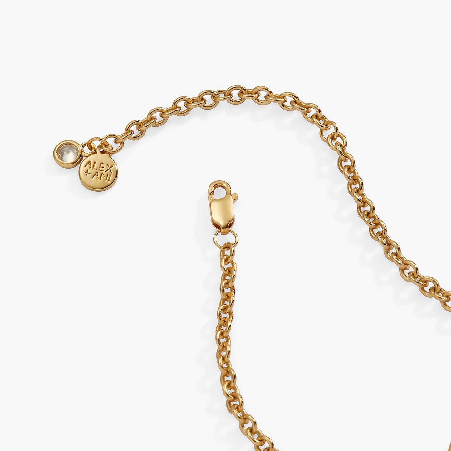 Star of David Heart Bracelet, 14kt Gold Plated