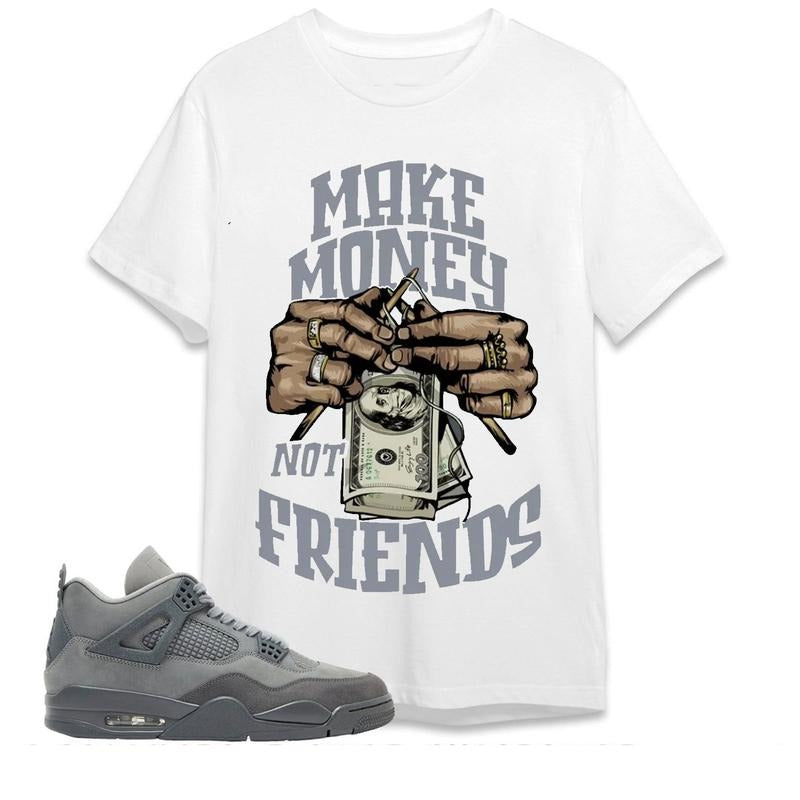 AJ 4 Pari Unisex T-Shirt, Number 23 CM4, Shirt To Match Sneaker, 4s Paris Cement Grey Shirt