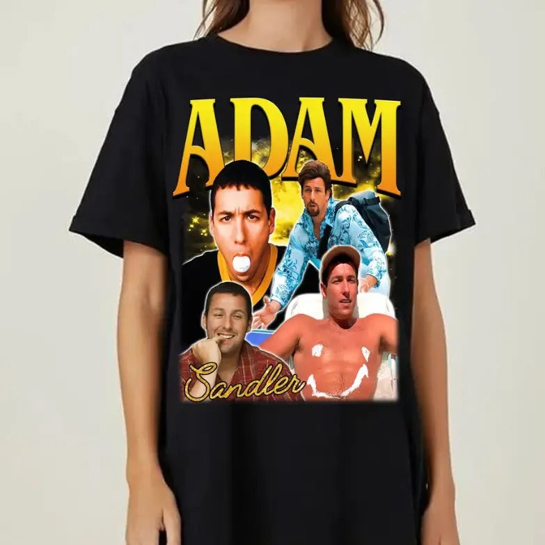 Adam Sandler T-Shirt Movie Shirt, Gift Shirt Cotton Crewneck Unisex