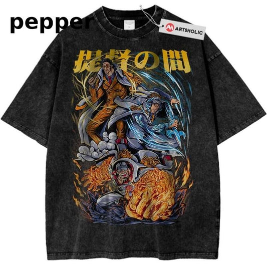 Admiral One Piece Shirt, Anime Shirt, Vintage Tee