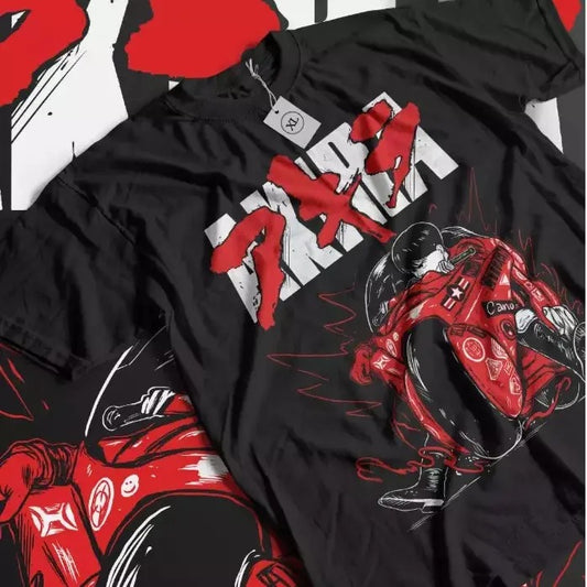 Akira T-shirt Anime Shirt Retro Neo Tokyo Manga Tetsuo Kaneda Shirt All Size