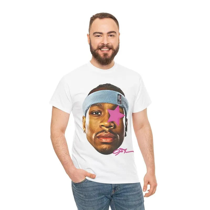 Allen Iverson Inspired Vintage Graphic T-shirt, Gift For All