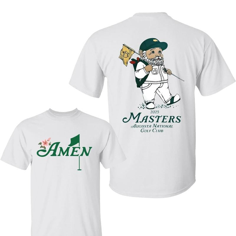 Amen Golf Shirt, 2025 Masters Augusta National Golf Club T-Shirt, Golf Tournament Shirts, Masters Golf Tee, Graphic Tee Gifts for Men, For Women