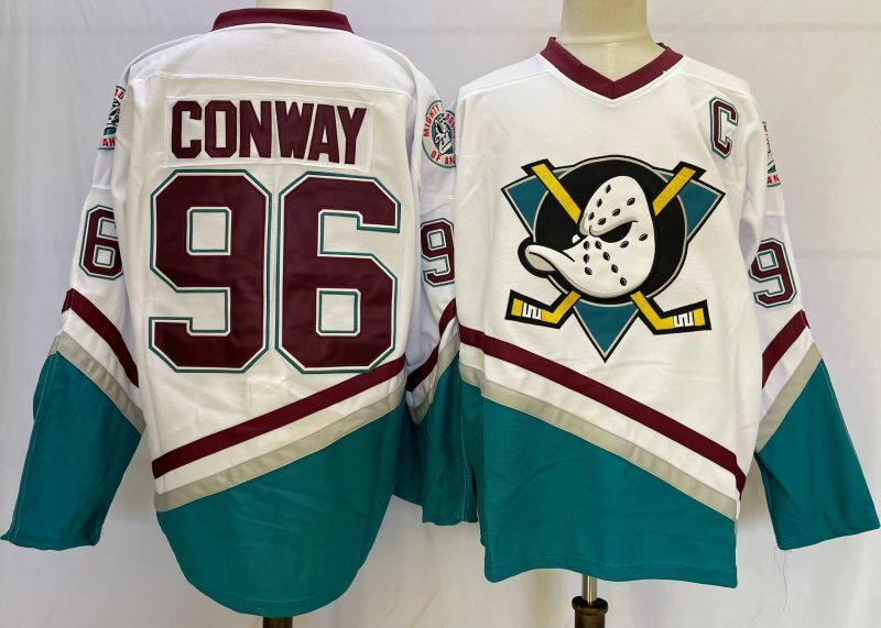 Anaheim Ducks #96 Charlie Conway Style 7