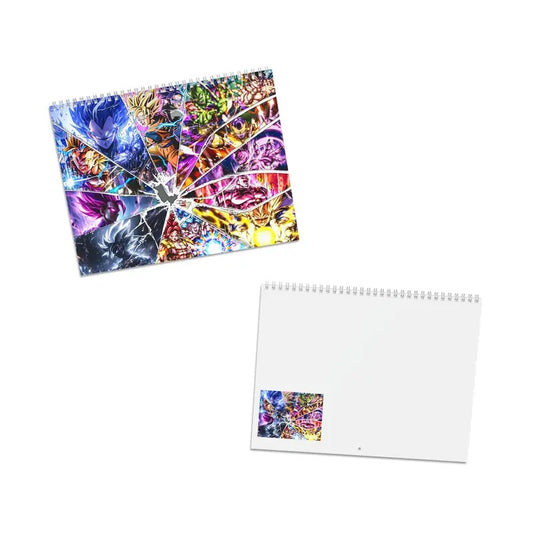 Anime Desk Calendar 2025, Dragon B4ll Calendar