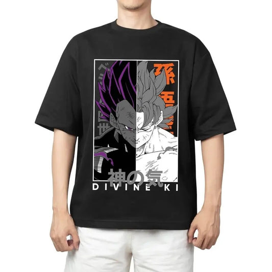 Anime Manga Shirt Dragon Ball Son Goku vs Vegeta V2 T-shirt Sweatshirt, Hoodie, Comfort Colors