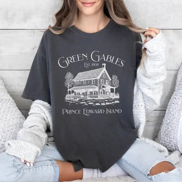 Anne of Green Gables Shirt, Anne With An E, Light Academia, Book Quote T-Shirt, Anne Shirley, Classic Novel Gift, Literature, Booktok Merch