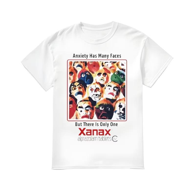 Anxiety Has Many Faces T-shirt, sweater and Hoodie Sweatshirt | WearSparks.com