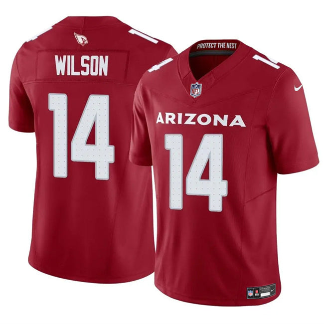 Arizona Cardinals #14 Michael Wilson Red 2025 F.U.S.E. Vapor Untouchable