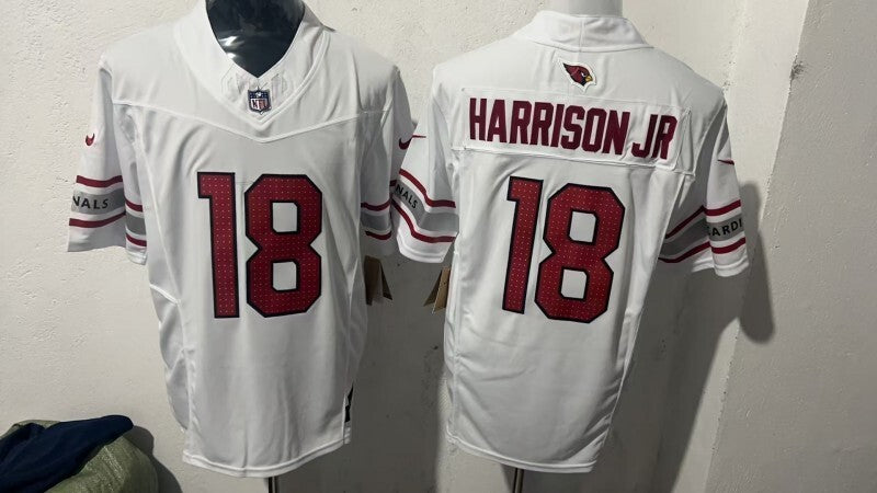 Arizona Cardinals #18 Marvin Harrison Jr Style 1
