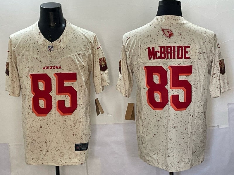 Arizona Cardinals #85 Trey McBride Red Retro 5 Edition
