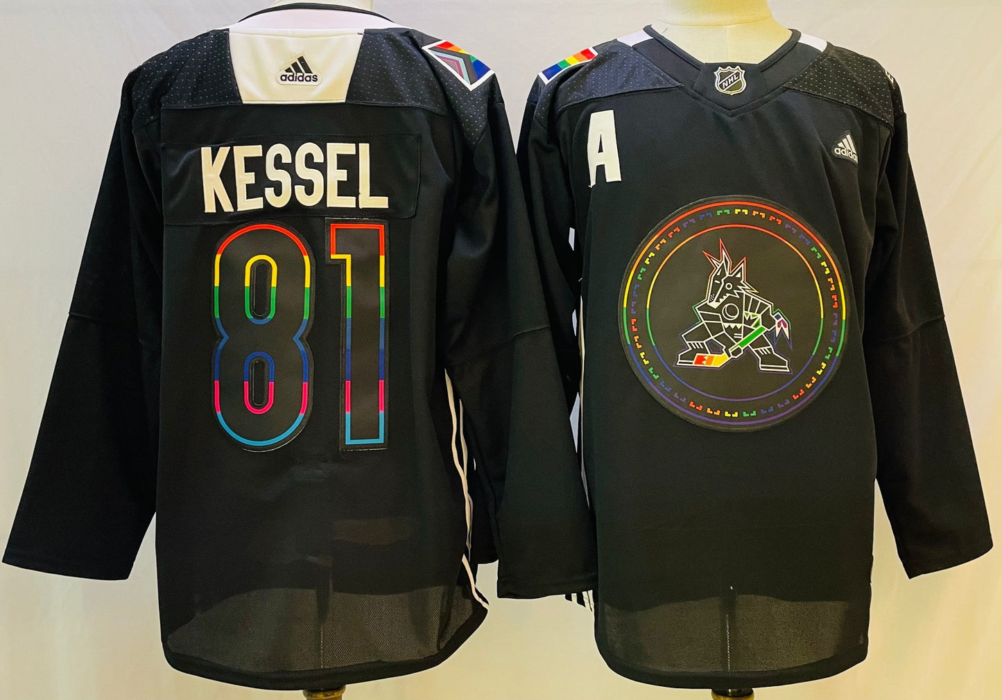 Arizona Coyotes #81 Phil Kessel Style 2