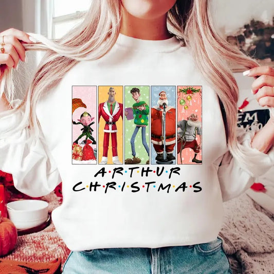 Arthur And Friends Shirt Arthur Christmas Shirt Arthur Christmas Shirt Christmas Movie Shirt Matching Family Christmas Shirt Xmas Shirt