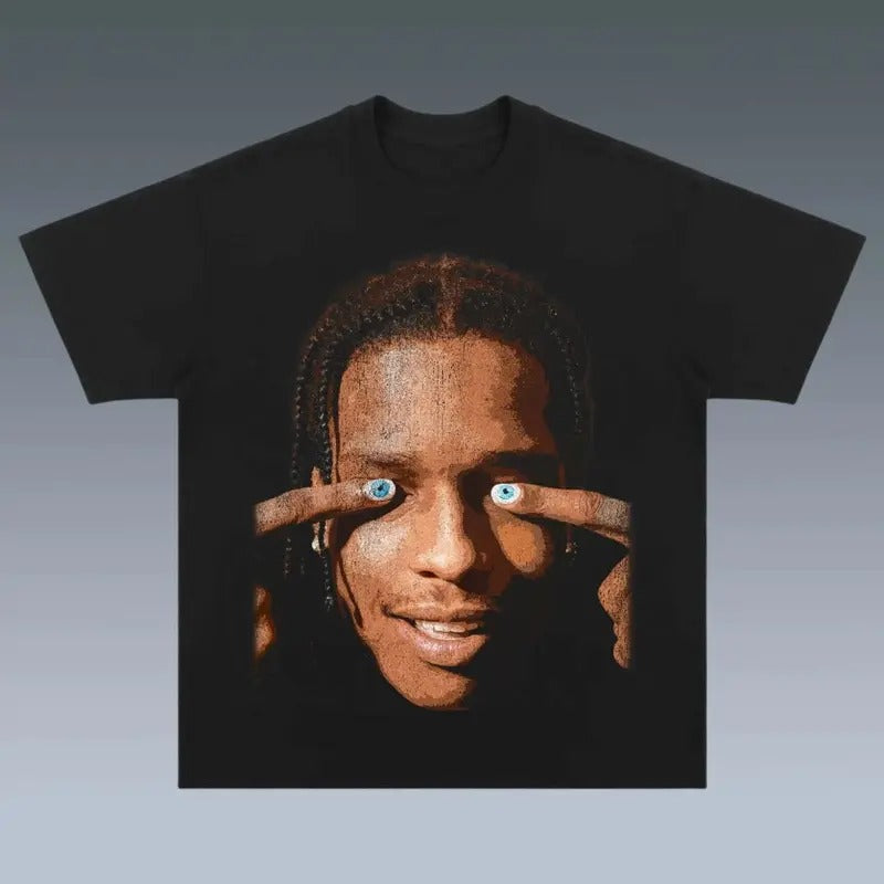 Asap Rocky Shirt, Asap Rocky Rapper Shirt, Signature Rap Graphic Tee
