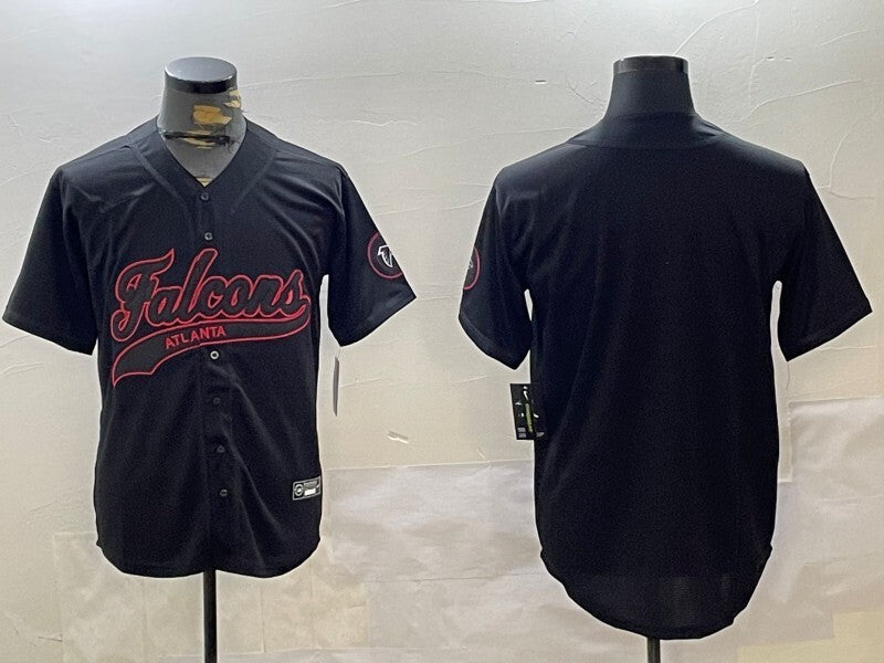Atlanta Falcons #9 Michael Penix Jr. Black Collaboration Style 6