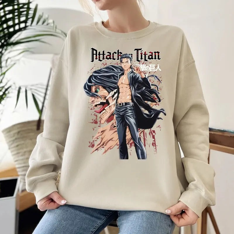 Attack On Titan Fan Art Anime Unisex T-Shirt, Sweatshirt, Hoodie | WearSparks.com