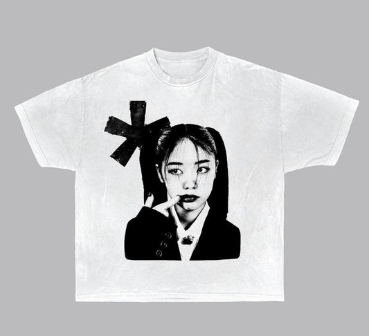 Attitude Tee, graphic, men, women, unisex, y2k, fashion, streetwear, 100% cotton, screen print, crew neck, short sleeve, t-shirt Top Womenswear Underwear Tshirt