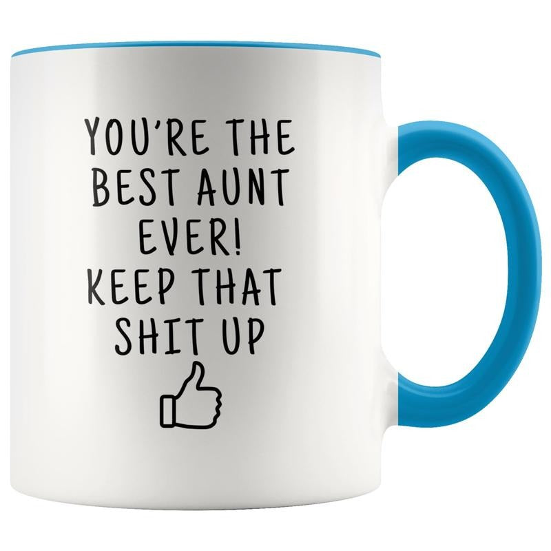 Aunt Gifts, Funny Aunt Gift, Aunt Birthday Gift, Best Aunt Gift, Ceramic Coffee Mug, Gifts For Auntie From Nephew Niece, 11 15oz Tea Cup, Gifts For Birthday Mothers Day