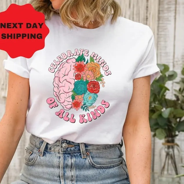 Autism Shirt, ABA Therapist Shirt, Autism Awareness Shirt, Neurodivergent Shirt, ADHD Shirt, Inclusion Shirt, Mental Health