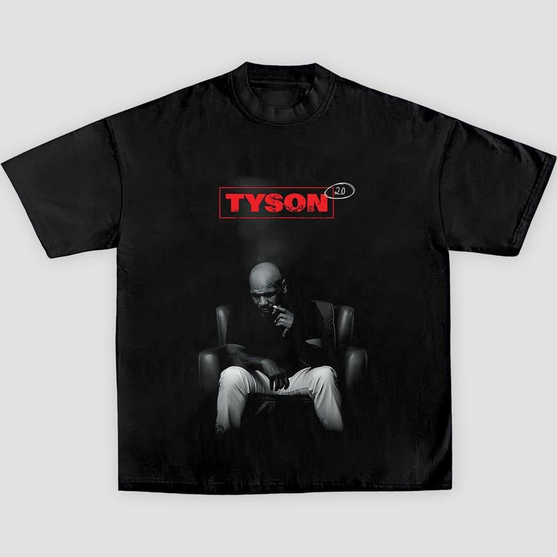 BOXING CHAMPION TYSON V4 TEE, Boxing T-shirt, Boxer Tee, Sports Shirt, Workout T-shirt, Gift for Him Gift For Her Hoodie Sweatshirt Streetwear