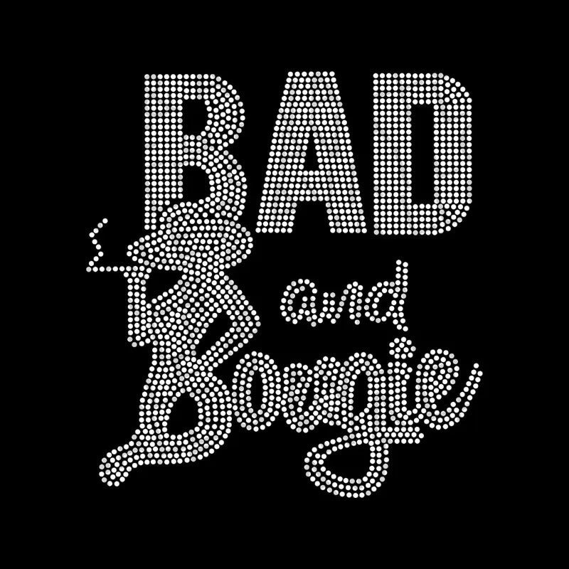 Bad & Bougie Rhinestone Transfer