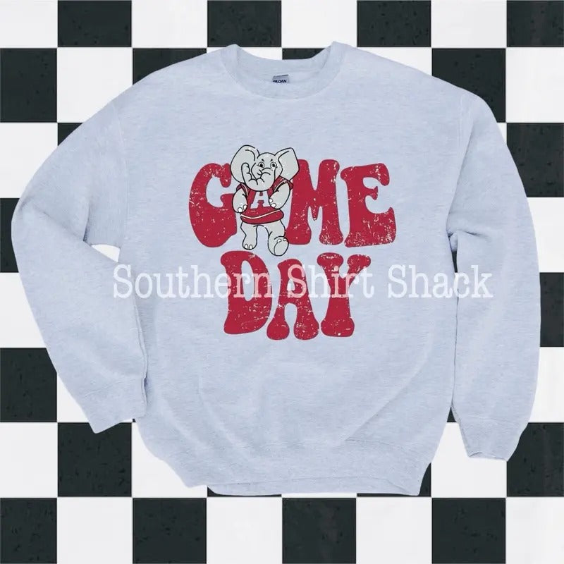 Bama Game Day Roll Tide Sweatshirt T-Shirts, Hoodie | WearSparks.com